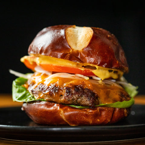 Grass Fed, Grass Finished Ground Beef Burgers