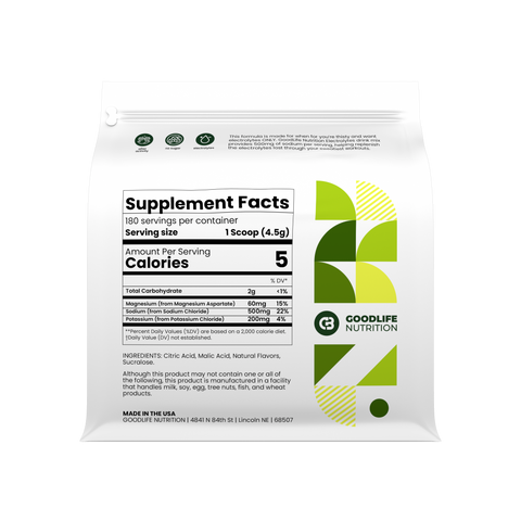 Lemon Lime Electrolyte Drink Mix