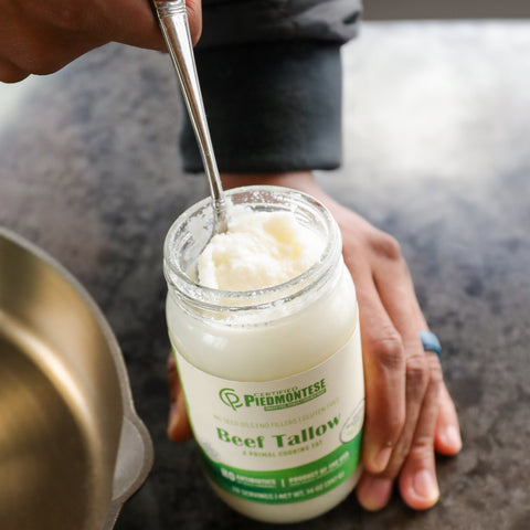 Non-GMO, Regeneratively Raised, Grass-Fed, Grass-Finished Beef Tallow