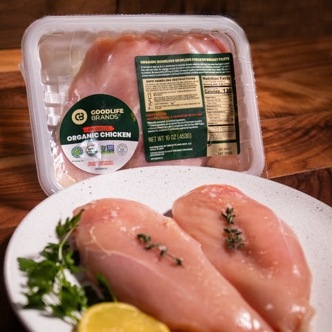 GoodLife Brands Organic, Air-Chilled Chicken
