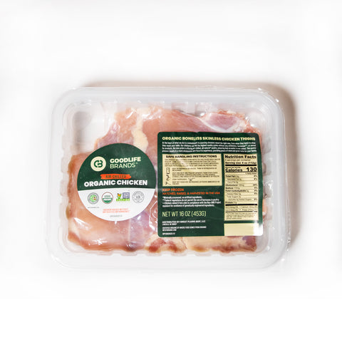Organic Air-Chilled Boneless Skinless Thighs