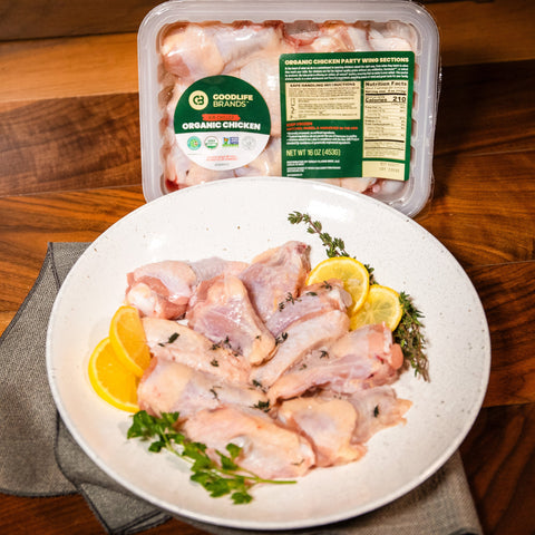 Organic Air-Chilled Chicken Party Wings