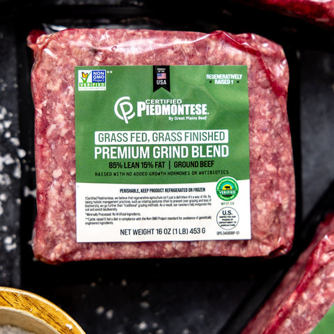 85% Lean Grass Fed Ground Beef Case