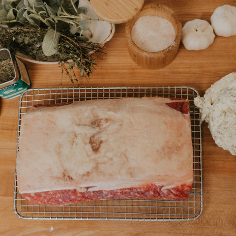 Grass Fed Beef Striploin Roast