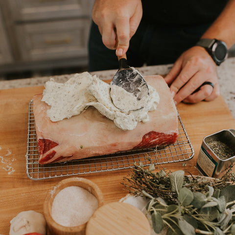 Grass Fed Beef Striploin Roast