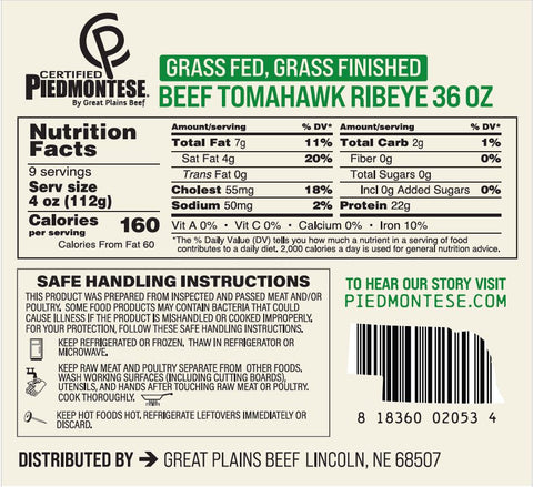 Tomahawk Ribeye Steak