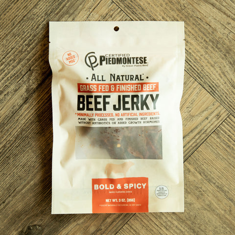 All Natural Bold & Spicy Beef Jerky