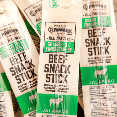 All Natural Jalapeño Beef Snack Sticks