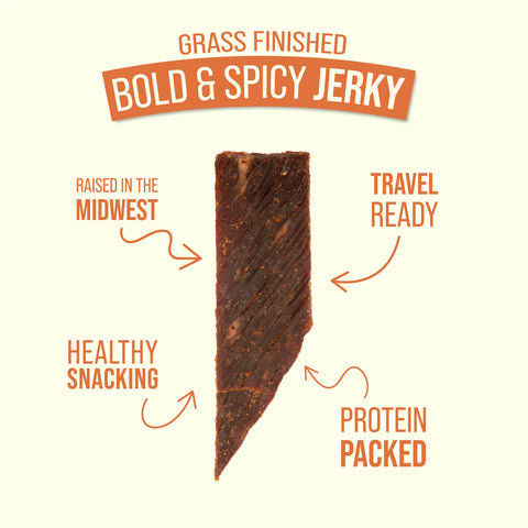 All Natural Bold & Spicy Beef Jerky