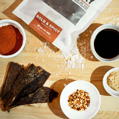 All Natural Bold & Spicy Beef Jerky