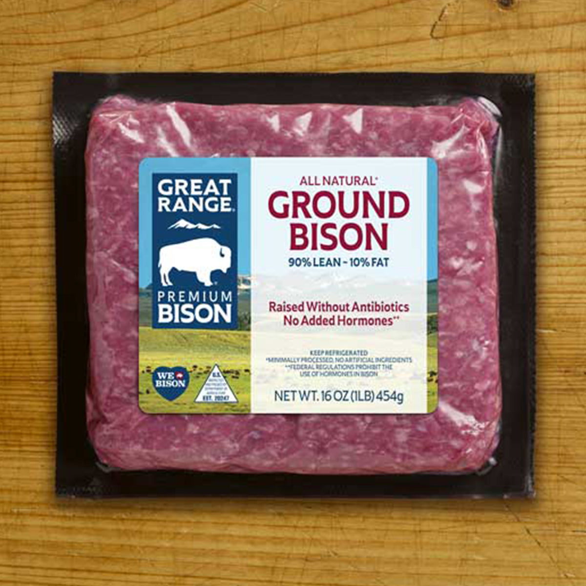 4 Ground Bison (16oz.) GoodLife Proteins