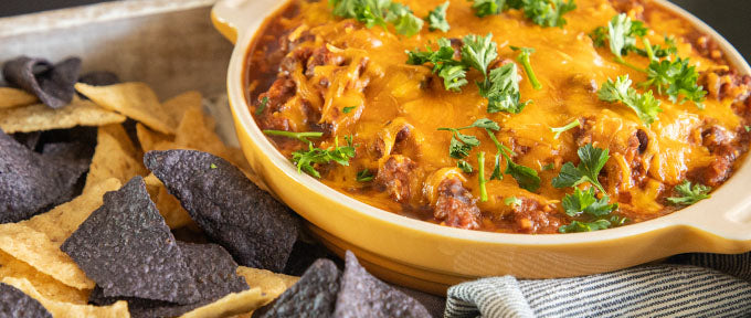 Beef Enchilada Dip