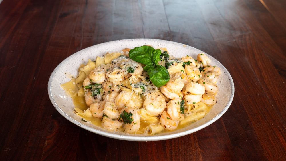 Shrimp Pappardelle