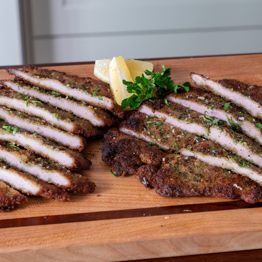 Parmesan and Herb Encrusted Pork Tenderloin