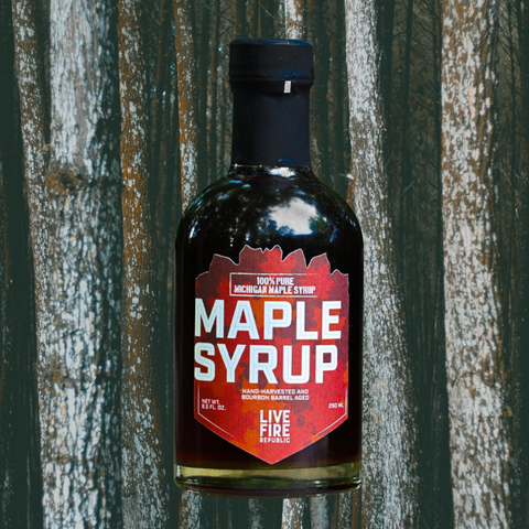 Bourbon Barrel Aged Maple Syrup