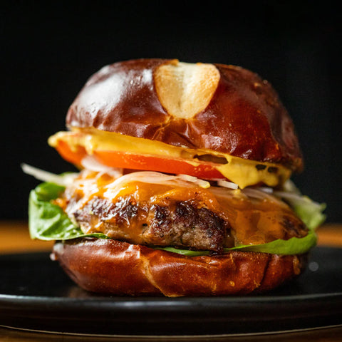 Grass Fed, Grass Finished Ground Beef Burgers