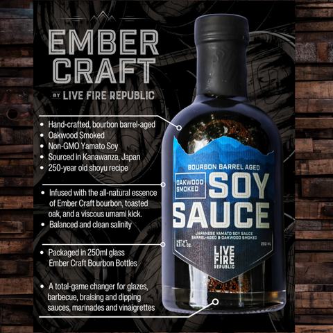 Bourbon Barrel Aged Soy Sauce