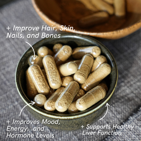 Pasture Raised, Grass Finished Beef Liver Supplement