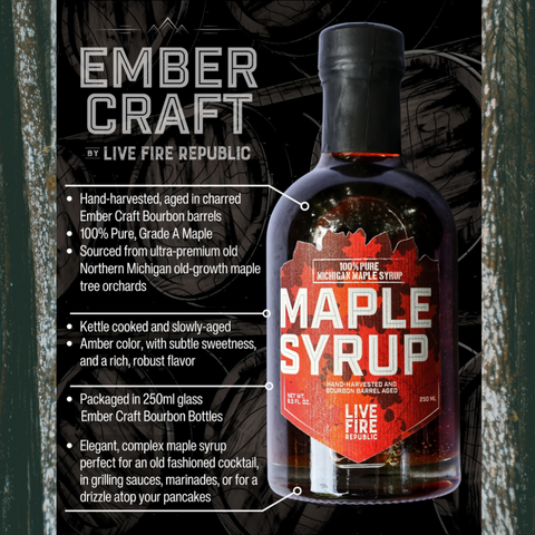 Bourbon Barrel Aged Maple Syrup