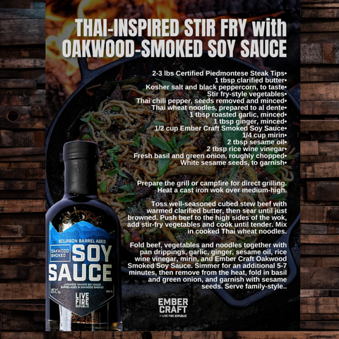 Bourbon Barrel Aged Soy Sauce