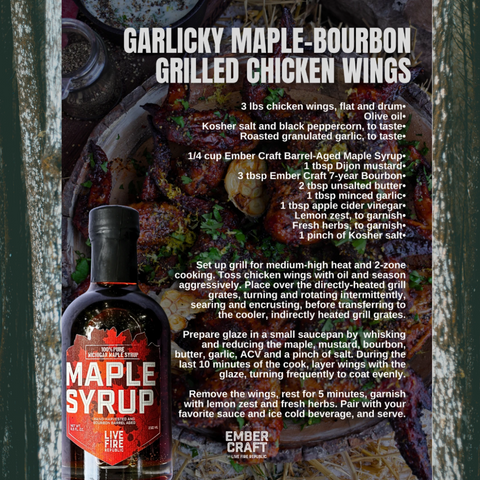 Bourbon Barrel Aged Maple Syrup