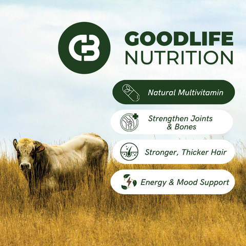 Pasture Raised, Grass Finished Beef Liver Supplement