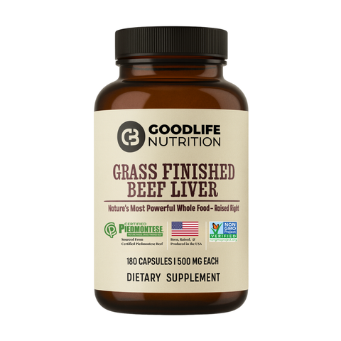 Pasture Raised, Grass Finished Beef Liver Supplement
