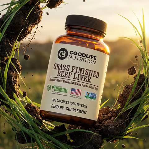 Pasture Raised, Grass Finished Beef Liver Supplement