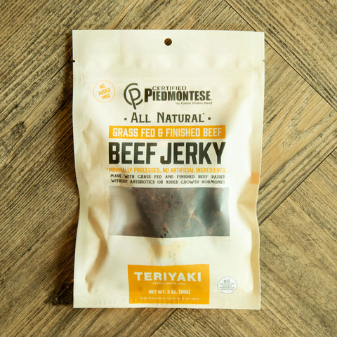 12 All Natural Teriyaki Beef Jerky (3oz.)