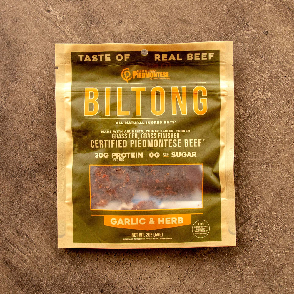 
                  
                    Garlic and Herb Beef Biltong (2oz.)
                  
                