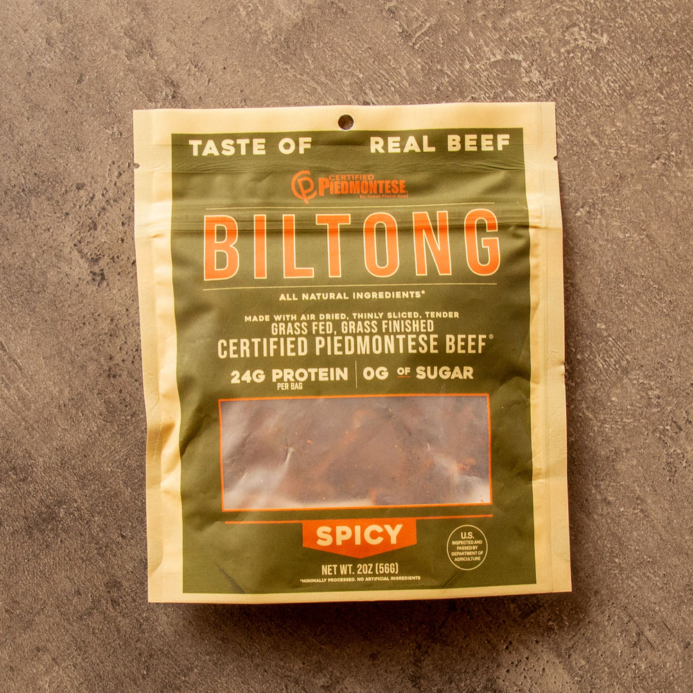 Regeneratively-Sourced Beef Biltong - Spiced – Figure Ate Foods