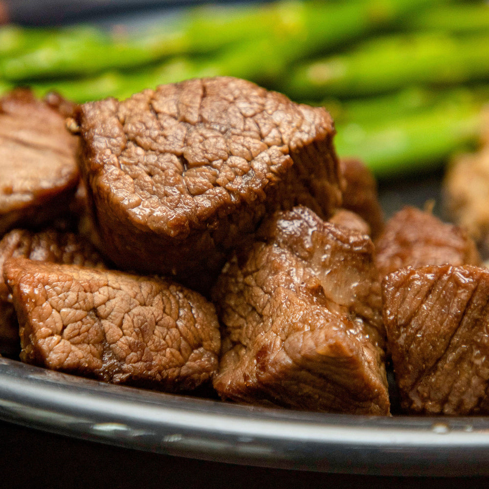 8 Beef Steak Tips (16oz.)